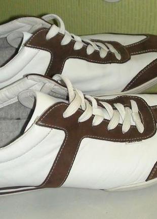 Tommy hilfiger - кожаные кроссовки, кеды