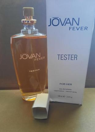 Jovan fever coty edt tester 100 ml5 фото