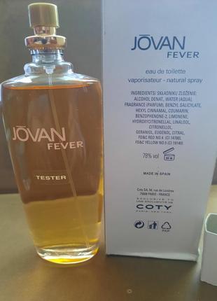 Jovan fever coty edt tester 100 ml9 фото