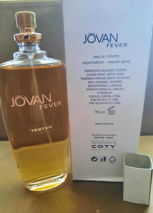 Jovan fever coty edt tester 100 ml10 фото