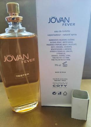 Jovan fever coty edt tester 100 ml7 фото