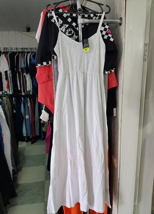 Річний білий сарафан
