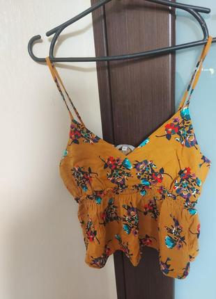 Топ майка блузка блуза футболка кроп топ