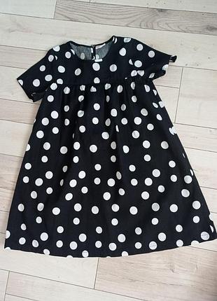 Платье в горошек