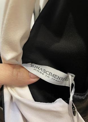 Сукня rinascimento s,xs,чорно-біле italy італія, вийшло раз6 фото