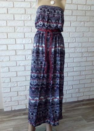 Сарафан в этно стиле ,( бохо) в пол м/10 pull&bear 4