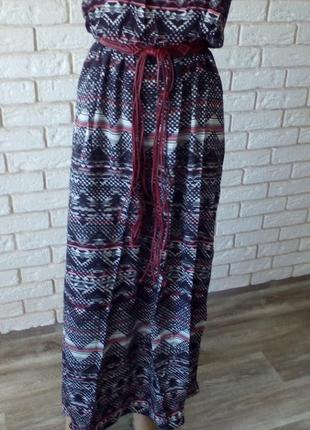 Сарафан в этно стиле ,( бохо) в пол м/10 pull&bear 6