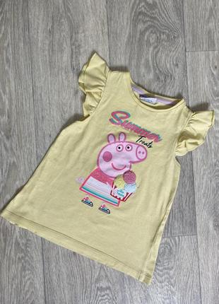 Футболка туніка свинка пеппа peppa pig
