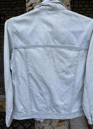 Фирменная куртка джинсовая5 фото
