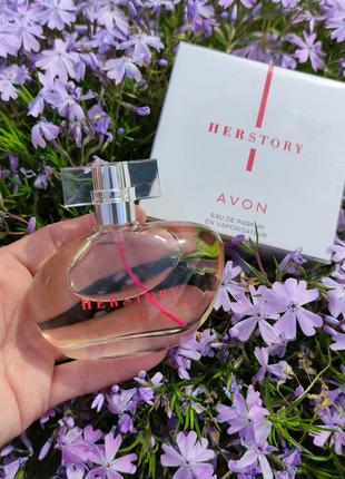 Парфумна вода avon herstory для неї, 50 мл акція3 фото