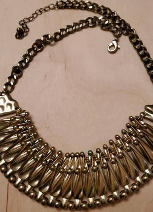 Колье zara