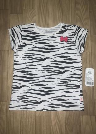 Футболка 116 зебра
