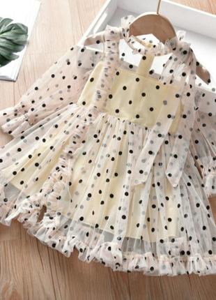 Нарядне плаття на дівчинку