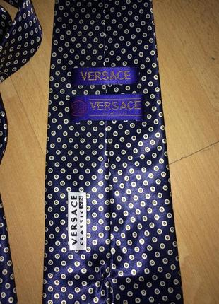 Versace classic v2 шелковый галстук1 фото