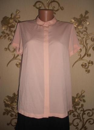 Свободная рубашка с плиссерованной спиной 46, 48,50рр