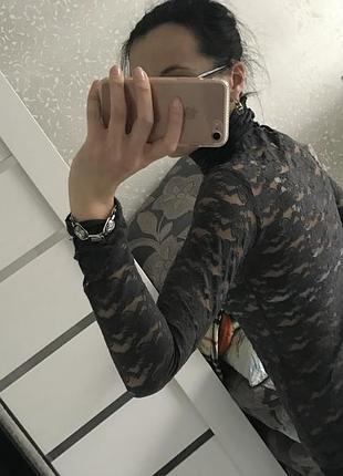 Красивая ажурная кофточка/гольфик