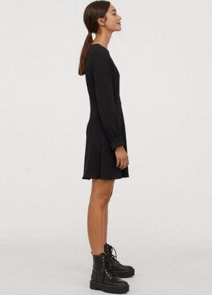 Распродажа! восхитительное черное платье  h&m-швеция3 фото