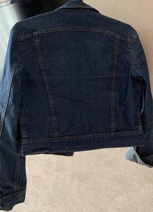 Укороченная джинсовка, р. с4 фото