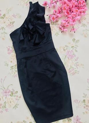 Сукня boohoo атласне чорного кольору