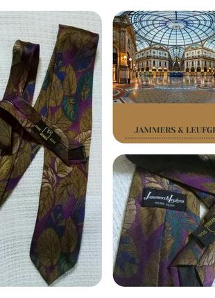 Jammers & leufgen люксовий шовкову краватку