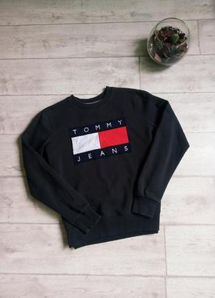 Кофта свитшот tommy hilfiger big logo