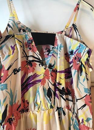 Сарафан платье макси в пол розмер 38 m разноцветний 3