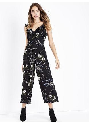 Комбинезон в цветочный принт
