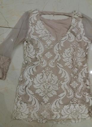 Кофта італійська з вишивкою