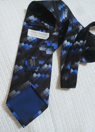 Yves gerard шелковый итальянский галстук2 фото
