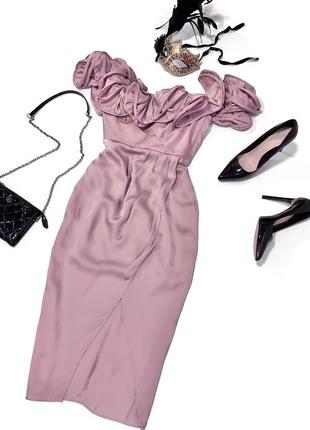 Платье с воланами asos 5