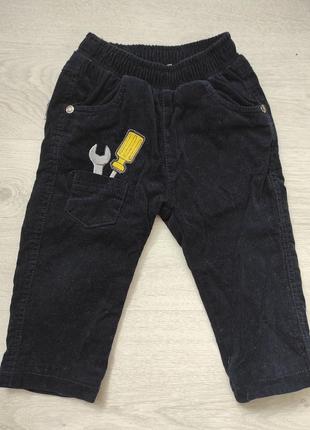 Штани вельветові