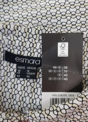 Удлинённая рубашка esmara, размер 38, сток!4 фото
