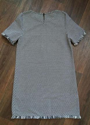 Стильное платье с бахромой. 2