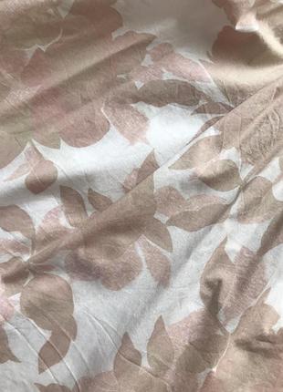 Сарафан платье цветы пастельные тона солнце клеш пышное нюд бретели