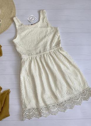 Мереживне плаття від h&m
