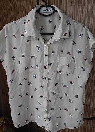 Рубашка с коротким рукавом