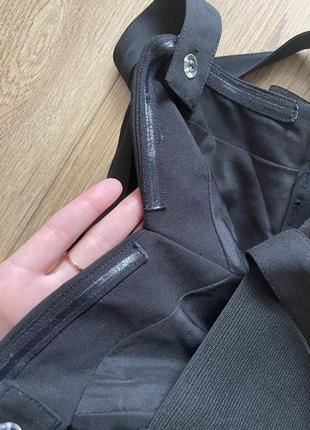 Комбінезон ромпер корсет бретелі бант на зав'язках висока посадка класично штани штани5 фото