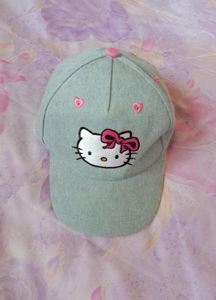 Стильна кепка для дівчинки hello kitty8 фото