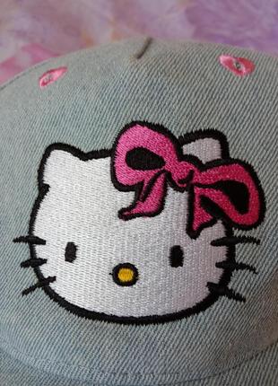 Стильна кепка для дівчинки hello kitty5 фото