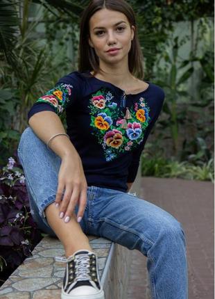 Вышиванка женская трикотажная