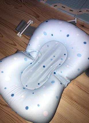 Подушка для купання немовлят.4 фото