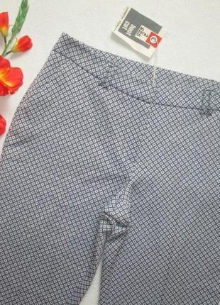 Суперовые брюки в мелкий орнамент ромб dorothy perkins ❣️❇️❣️2 фото