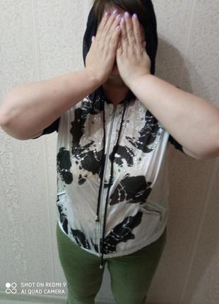 Кофта річна з капишоном