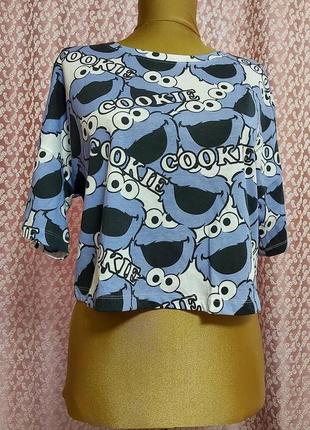 Свободная футболка, uk 4-6, евро 32-34