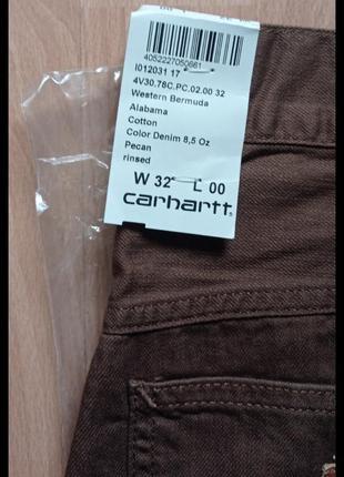 Шорти carhartt western bermuda4 фото