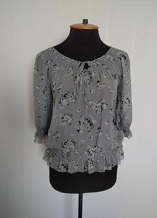 Легка шовкова блуза