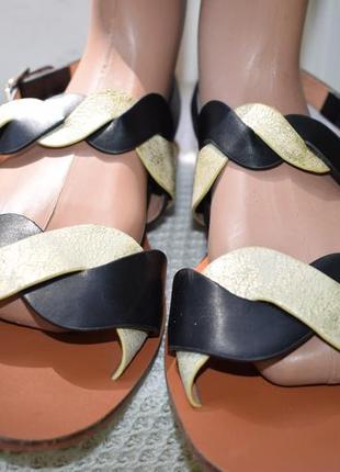 Кожаные босоножки сандали vanessa wu р.40 26,5 см4 фото