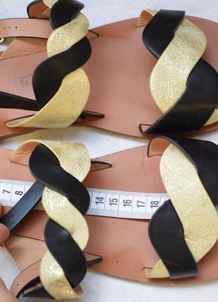Кожаные босоножки сандали vanessa wu р.40 26,5 см6 фото