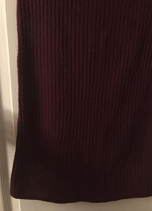 В'язана туніка/сукня з квіткою і рюшами4 фото