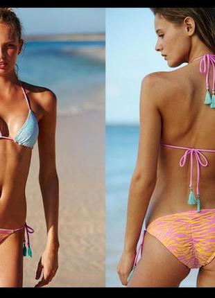 Купальник двусторонний две стороны victorias secret оригинал виктория сикрет вікторія2 фото